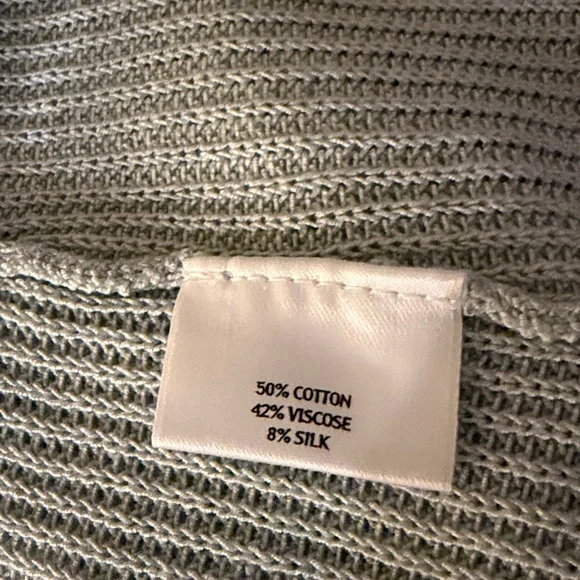 Eileen Fisher Women's Open-Front Cardigan Italian yard size L - Picture 7 of 7